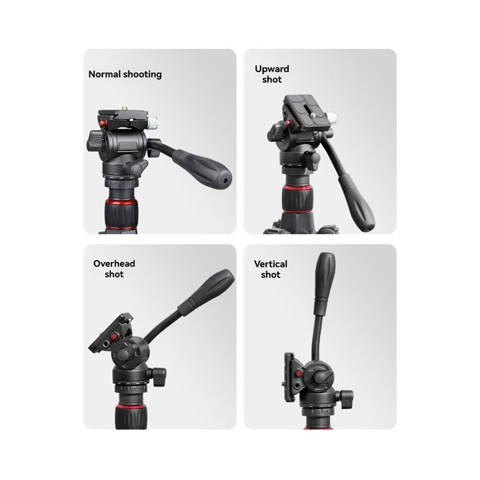 Manbily Hydraulic Gimbal Tripod Accessory Small Hydraulic Damping Gimbal For Dslr Mirrorless Camera Video 4711455870341