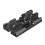 Suporte Ajustável Vertical para Laptop - Suporte Acolchoado com 3 Compartimentos para Laptops de 16 Polegadas, Estabilidade Aprimorada, Preto 1