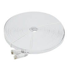 Cabo Ethernet Cat 6 100 PéS (30 Metros) Flat Slim Longo Internet Network Cabos de Rede LAN, Fio de PC de Alta Velocidade Cat6