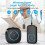 Wireless Lanyard Button Pager Emergency SOS Pager Emergency Call Button for Kids Elderly Call System EU Plug White 3