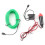 Car Interior LED Light Strip 4m Green Auto Decorative Lighting 2