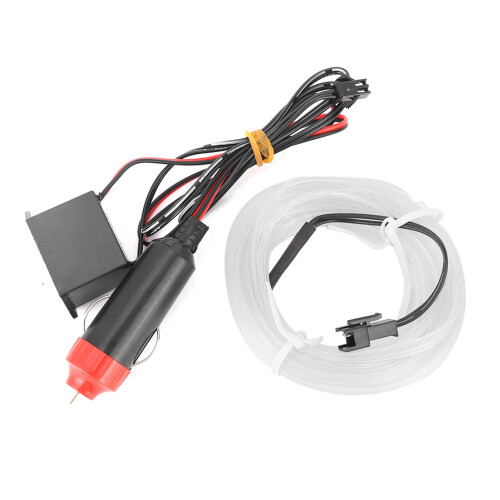 Car LED Interior Light Strip 4M, 9 Colors, Auto Decoration 2