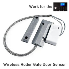 Drahtloser Rolltorsensor 433 MHz, Rollladen-Garagentor-Magnetdetektor, Dicker Schalter, Diebstahlsicherung