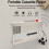 Protable Walkman Cassette Player Recorder, Transmitter, Stereo Sound with Mic,Auto Stop Function 2