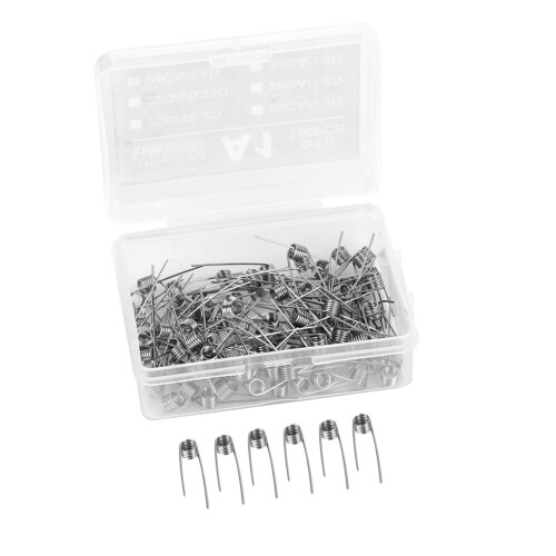 Atomizer Heating Wire Coil 24GA Resistance Wire for E-Cigarettes 0.5Ohm 100PCS 1