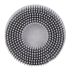 Deburring & Polishing 3 Inch Bristle Disc Emery Rubber Grinding Wheel White