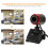 HD USB Webcam with Mic 360 Rotation for Computer Laptop Skype MSN Chat 7