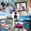 HD USB Webcam with Mic 360 Rotation for Computer Laptop Skype MSN Chat 8