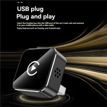 2in1 Wireless Carplay Android AUTO 5.0 AI Box USB Adapter Wired CarPlay to Wireless Carplay A