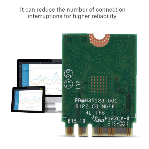Dual Band Wireless AC 7265 Network Card 867M Bluetooth 4.0