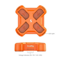 LP-E6NH 4-Channel Camera Battery Charger for 70D 7DII R6 R5 60D 80D 90D 5D Mark4 R5 R7 Camera Battery Etc