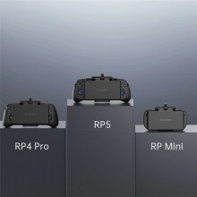 Retroid Pocket RP Dual Screen 5.5Inch AMOLED Touch Screen Back Clip Add- Expand Screen for RP4Pro/RP /RP MiniV2/RP5 Black