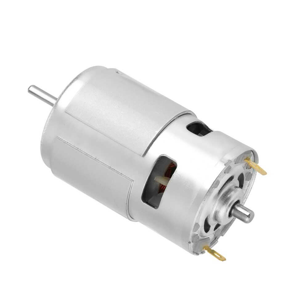 Xd-775 24V High Speed Low Noise Double Ball Bearing Brush Dc Motor 20,000Rpm 4951392687514