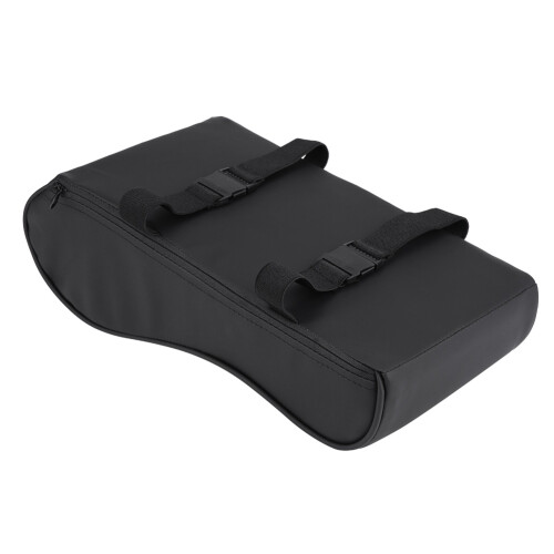 Memory Foam Car Armrest Cushion Black 32cm 2