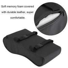 Memory Foam Car Armrest Cushion Black 32cm