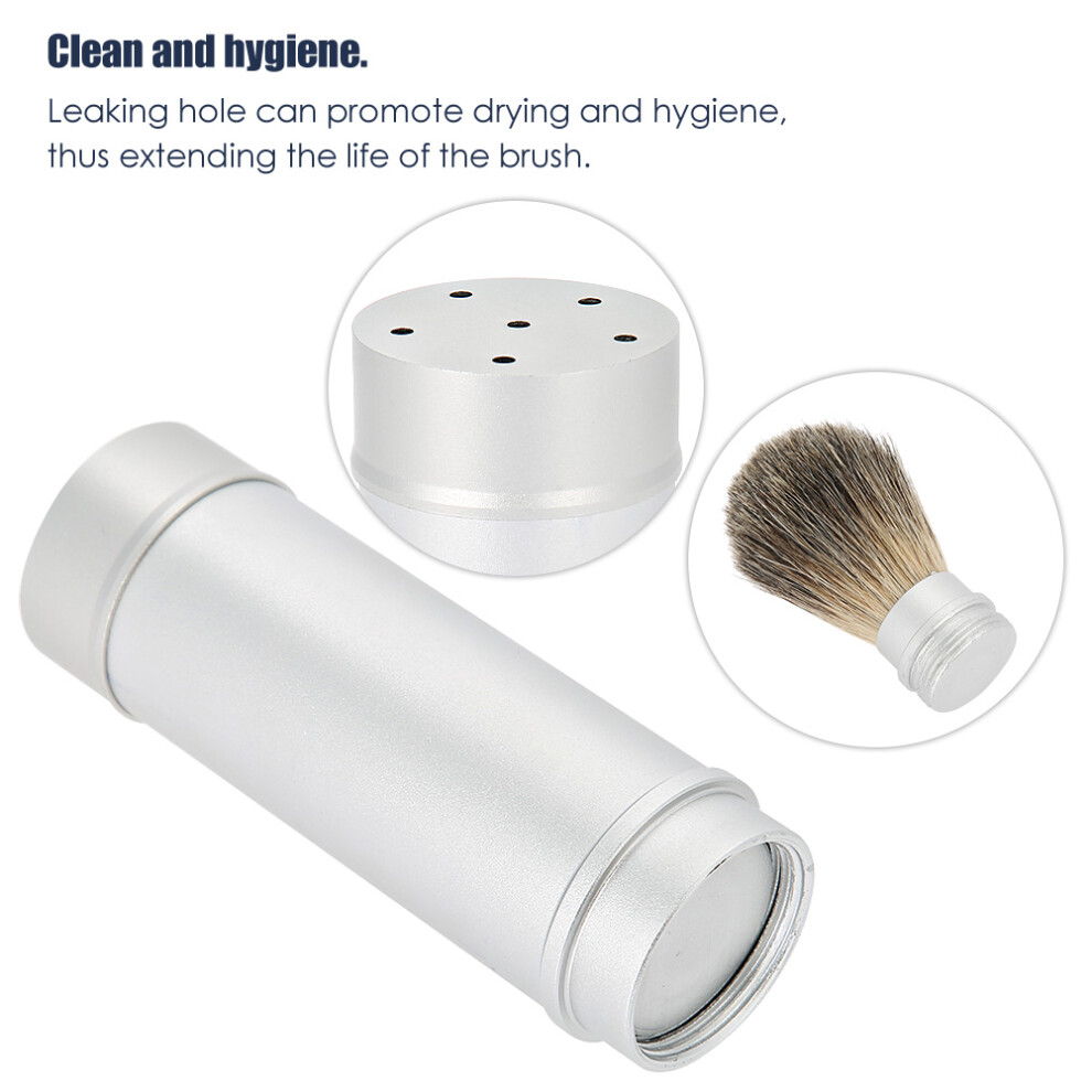 Aluminum Shaving Brush for Wet Shaving