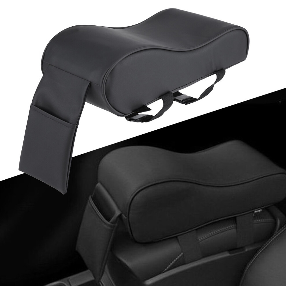 Soft Memory Foam Auto Armrest Pad Black 7293282087057