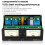 Dual Analog VU Meter Audio Switcher Box with Remote Control 2-Way Amplifier/Speaker Vintage 100W Max Power 8