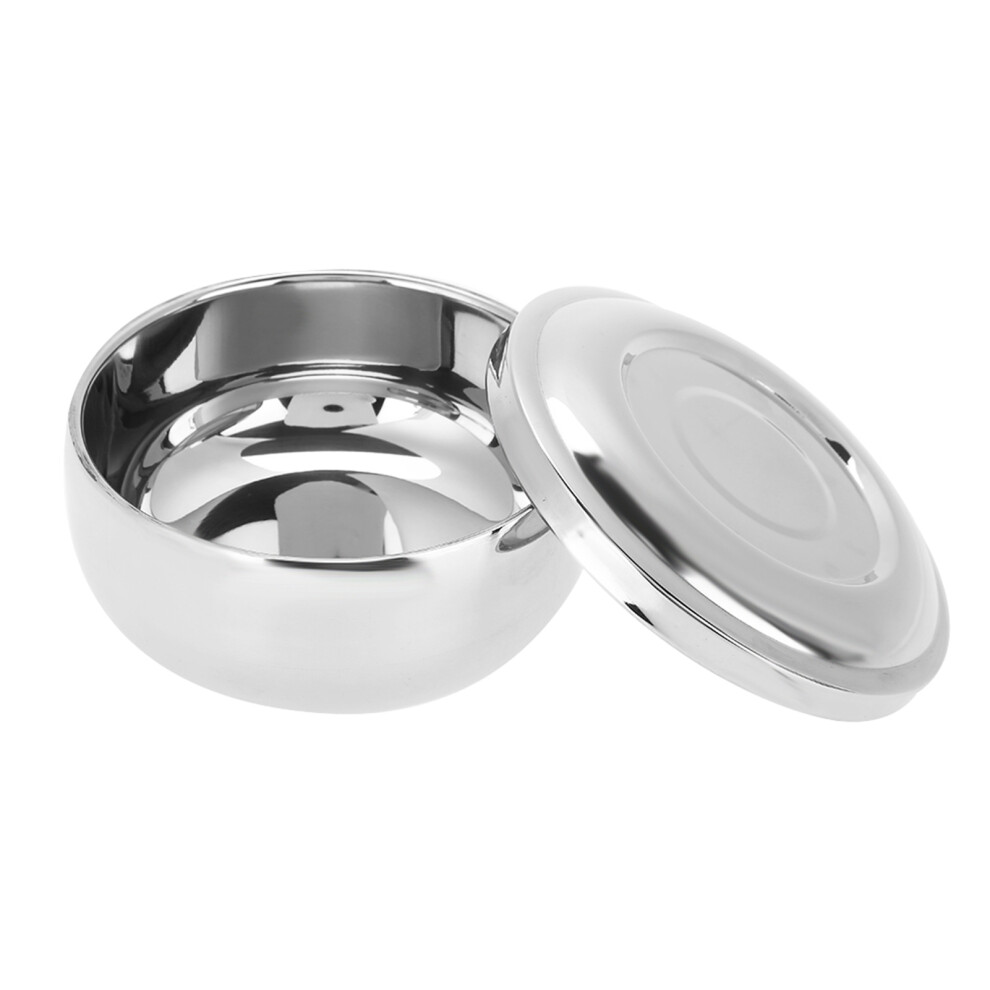 Stylish Shaving Soap Mug for Men - Stainless Steel