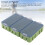 Luminous Water-Resistant Mini Tackle Box Organizer Green, PP Material 8
