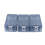 Luminous Water-Resistant Small Tackle Box, Clear Blue, PP Material 2