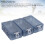 Luminous Water-Resistant Small Tackle Box, Clear Blue, PP Material 4