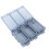 Luminous Water-Resistant Small Tackle Box, Clear Blue, PP Material 14