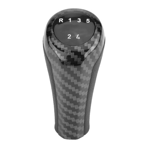 5-Speed Gear Shift Knob for E30 E36 E46 E60 E83 Black ABS, 9.5cm 1