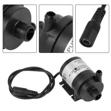 Black 18W 12V High Temp Submersible Pump