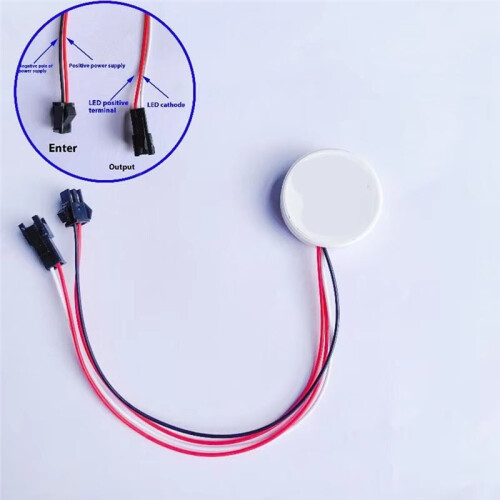 2Pin Partition Touch Sensor  Dimmer Hand Sweep Controller Through Panel, Wood, Stone, Glass SM Connector 2