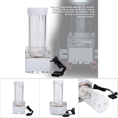White 800L/H PC Pump 4M Head