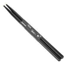 Maple Wood Drumsticks 1 Pair 5A Black Ergonomic Percussion Instruments
