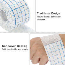 Medizinische Fixierungsbandage Atmungsaktives Vliesband 10 cm x 10 m Medizinischer Klebeband