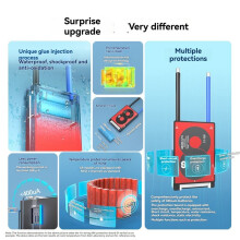 Daly 13S 48V BMS for 18650 Lithium Batteries Battery Management System High Current Support 40A