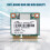 Dual Band AR5B22 Mini PCI-E Wireless Card 300Mbps Bluetooth 4.0 3