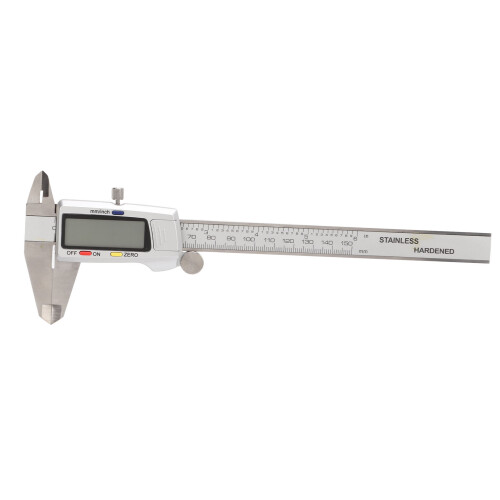 Digitaler Messschieber aus Edelstahl 150 mm LED Präzise Messung 1