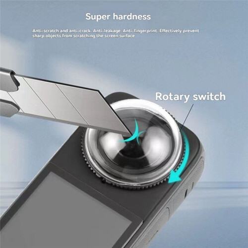 Lens Guards for  X4 Lens Protective Mirror Camera Anti-Scratch Protector Cover Action Camera Accessories 2