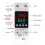 Rail Adjustable over Voltage Under Voltage Protection Device Overcurrent Protector 63A Digital Display Voltage Protector 3