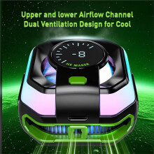 NEW Mobile Phone Freezing Radiator Magnetic Semiconductor Cooling Fan Radiator for Tablet Universal Game Cooler