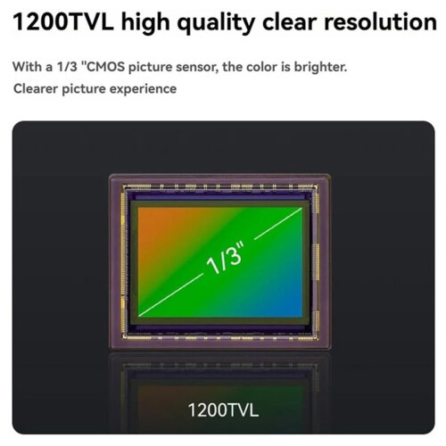 C03 FPV Micro-Type Camera 1200TVL Global WDR 2.1mm 1/3" CMOS Sensor 1