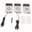 Wireless Voice Intercom Doorbell Kit Silver 200m Range Indoor/Outdoor 1