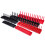 6PCS Socket Organizer Set – Inch & Metric, Plastic Storage Rack Tray 4
