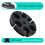 Suporte Múltiplo para Pedestal de Microfone, com 6 Anéis Coloridos para Microfone 4