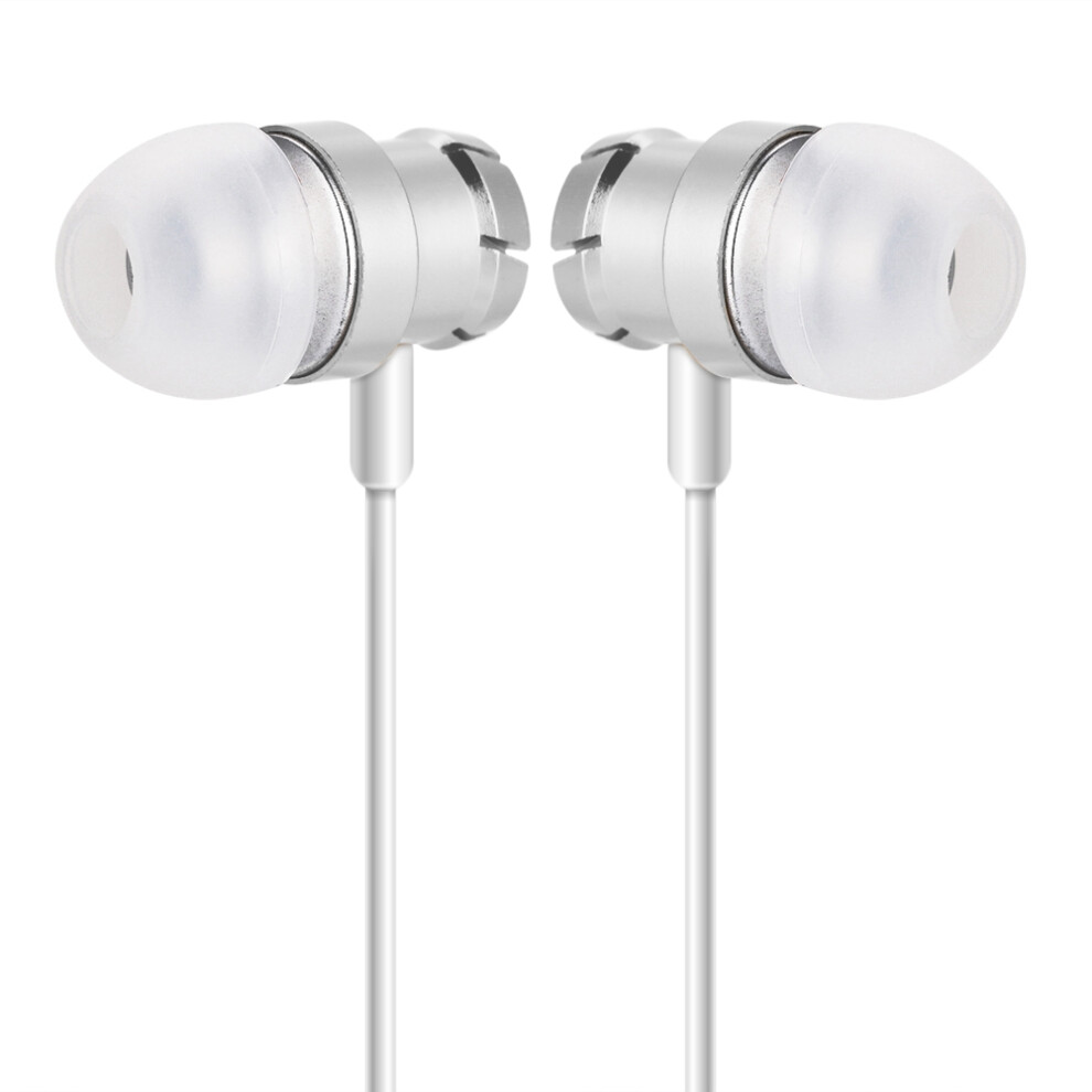 Sport Wired Earphones 3.5Mm Silver 7340572495792