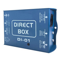 Passive DI Box Direct Injection DIBOX Direct Box Impedance Conversion DI Audio Isolator DI Effects Passive DI Box
