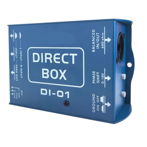 Passive DI Box Direct Injection DIBOX Direct Box Impedance Conversion DI Audio Isolator DI Effects Passive DI Box 1