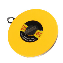 50m Fiberglass Tape Measure with Foldable Handle Waterproof and Durable