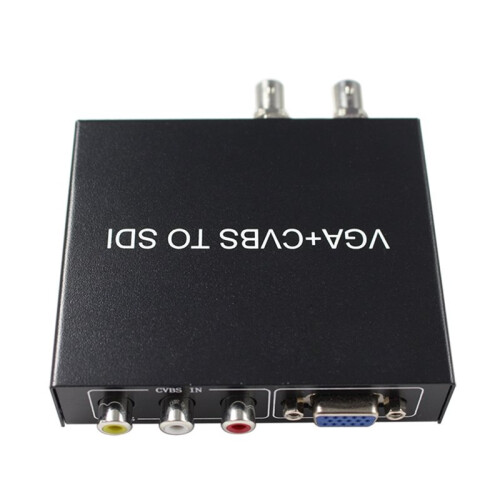 3RCA VGA AV CVBS to SDI Converter Adapter 2 SDI Output EU PLUG 2