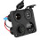 4 Gang ON/OFF Toggle Switch Panel with Dual USB, Voltmeter, Cigarette Lighter, Green LED 1