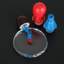 Glass Nail Art Colour Dish Palette